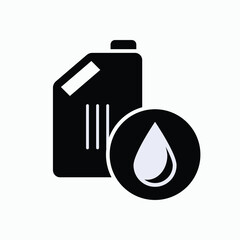 Grease Icon. Lubricant Symbol, Oil. Machine Element. 