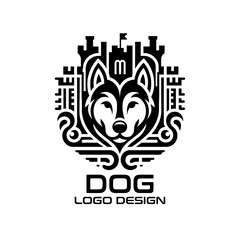Dog Vector Logo Design