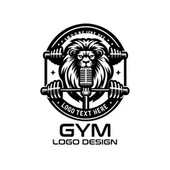 Gym Vector Logo Design