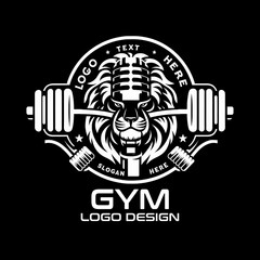 Gym Vector Logo Design