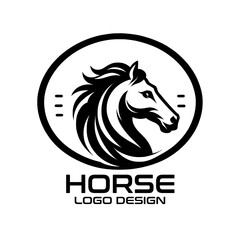 Horse Vector Logo Design