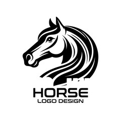 Horse Vector Logo Design