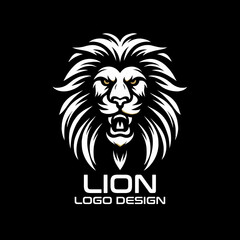 Obraz premium Lion Vector Logo Design