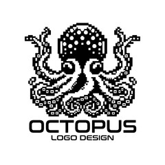 Octopus Vector Logo Design