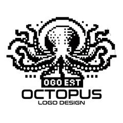 Octopus Vector Logo Design