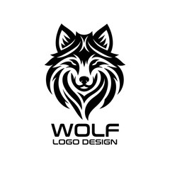 Wolf Vector Logo Design