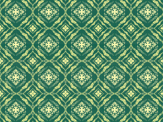 Oreintal Flora Damask Seamless pattern embroidery, Indian style. art ornament print.Design for carpet, cover.wallpaper, wrapping, fabric, clothing