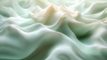 Obraz premium Light Green Gradient Background With Ample Copy Space for Graphics and Design Projects