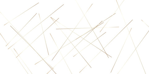 Abstract background with lines. Golden lines on White paper. Line wavy abstract vector technology line pattern background.