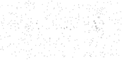 Winter transparent background for Christmas snowfall. White snow in the sky. White snowflakes vector season winter Christmas.