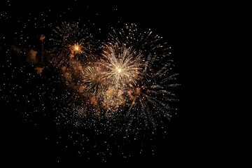 Fototapeta premium Holiday background and copy-space with generative ai