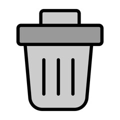 Delete Vector Filled Icon Design
