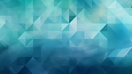 Fototapeta premium Vibrant patterned geometric design with blue, orange, and beige squares.