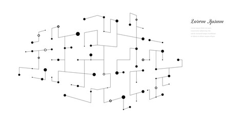 幾何学 抽象 四角形 回路 科学 背景 透過