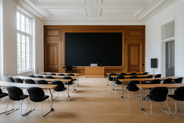 Fototapeta premium Classrooms at European universities