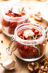 jar of Sun Dried Tomatoes