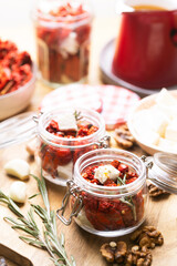 jar of Sun Dried Tomatoes
