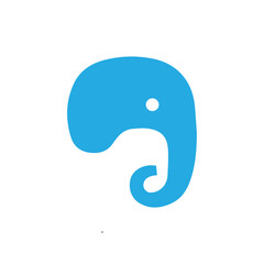 Elephant logo vector template, Elephant zoo safari logo design template, elephant logo design , elephant abstract logo modern style