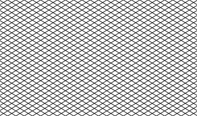 Wire mesh fence isolated on white background