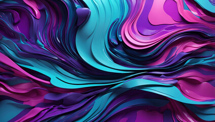 Dynamic Gradient of Rich Blue 1