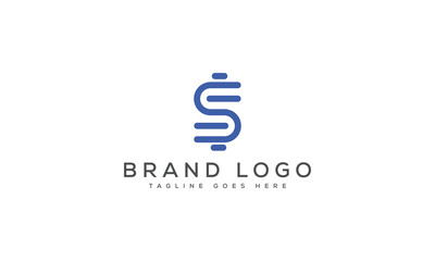 letter S logo design vector template design for brand.