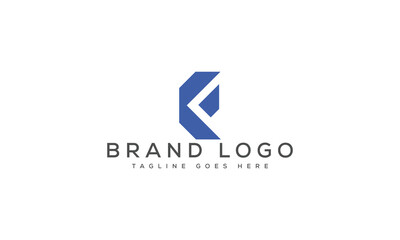 letter KF logo design vector template design for brand.