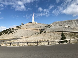 mont ventoux in provence famous roadbike climbing