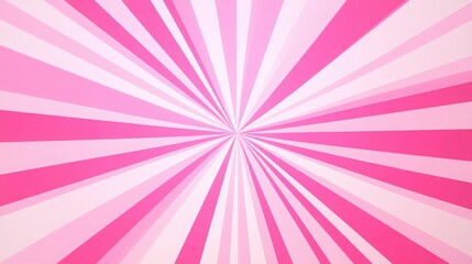 Pink sunburst lines background. Light sun rays pattern. Vintage stripes halftone radial wallpaper for poster, banner, swirl advertising backdrop , rotating or whirlpool comic scene 