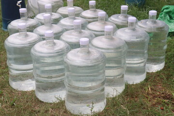 Mineral Water Jar stock on shop