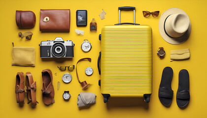 A Journey Through Time: The Vintage Suitcase of Adventures