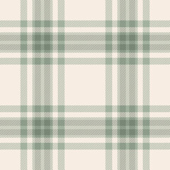 Hat pattern plaid background, stitch texture vector fabric. Random seamless tartan check textile in pastel and linen colors.