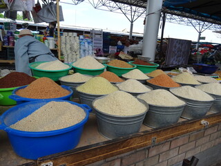 Ouzbekistan, Ferghana valley, central market