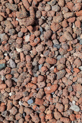 stone texture. expanded clay building stone