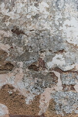 Wall Textured Weathered Closeup Beige Abstract Rustic Aged Surface Artistic