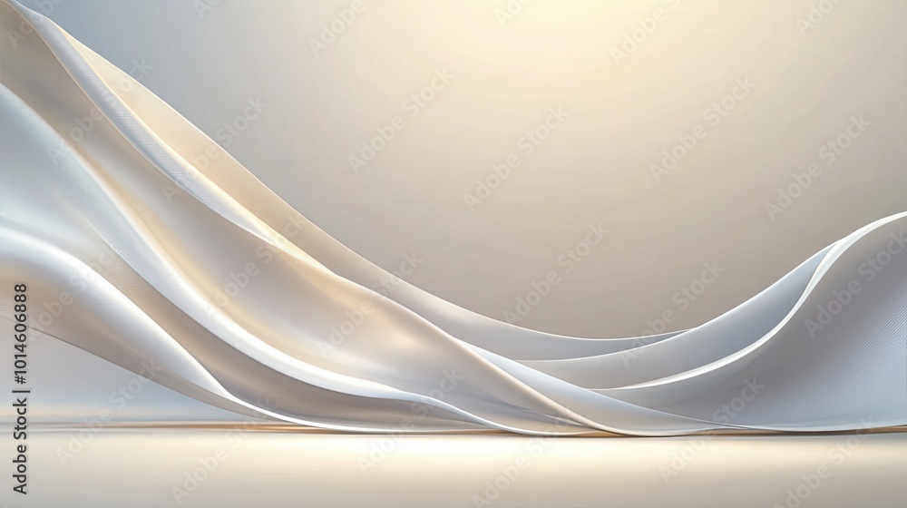 Poster a clean, medium-grey background with soft lighting and subtle shading, creating a neutral and balanc