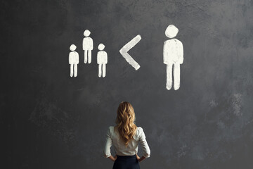 three or one business ethics choice concept