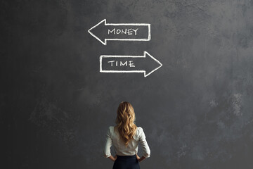 money or time business ethics choice concept
