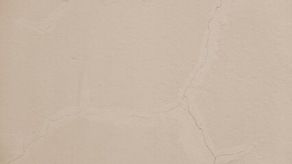 Wall Textured Closeup Beige Cracked Surface Monochrome Minimalist Background Abstract