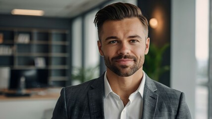 Obraz premium portrait of a confident business man