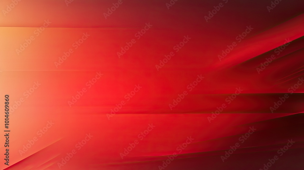 Poster a horizontal red gradient background transitioning smoothly from bright red on the left to a deep ma