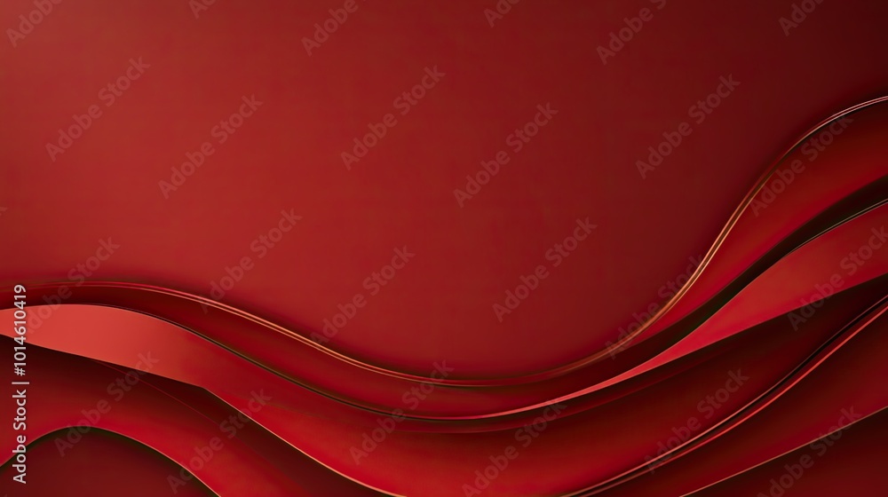 Poster a matte dark red background with no reflections, ideal for creating a professional and elegant atmos