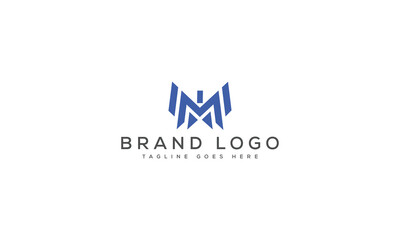 letter M logo design vector template design for brand.