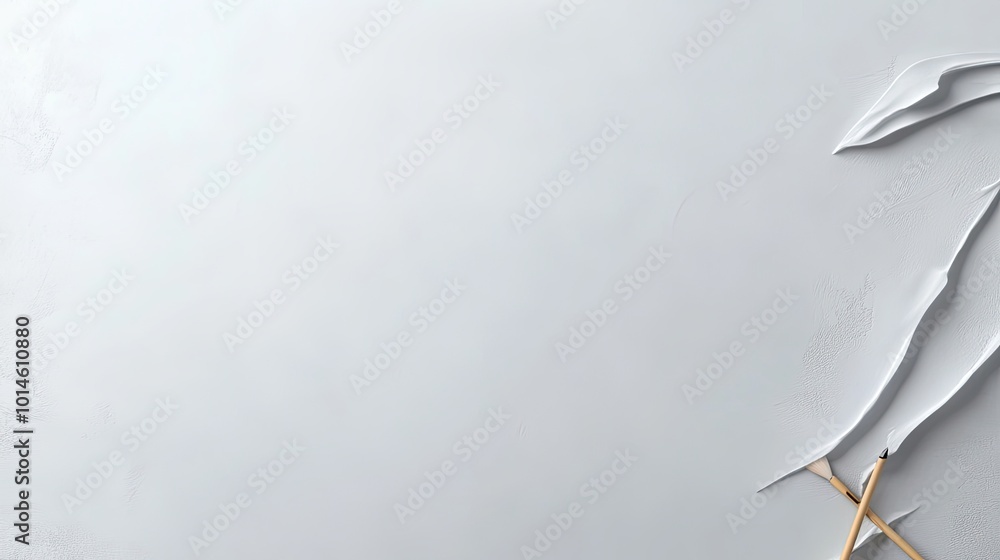 Poster a neutral grey background with a faint texture, creating a subtle yet professional look.