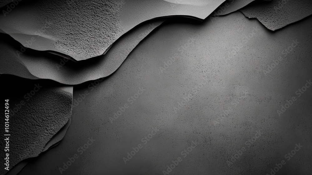 Poster a rough grey texture background resembling asphalt, creating a gritty, street-style visual for moder