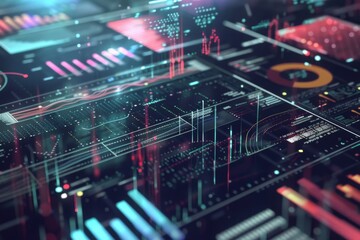 Innovative marketing data in a conceptual design.