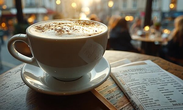 Cozy Cafe Moment