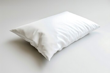 Obraz premium White pillow on white background