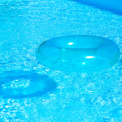 Blank swing ring in pool