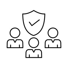 Personal Security Line Editable Stroke Icons. Cyber Security Technology, Phishing, Hacking, Cyber Crime, Security, Trojan, Device Protection, Privacy Vector Illustration.