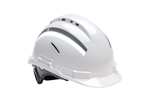 construction helm on transparent background